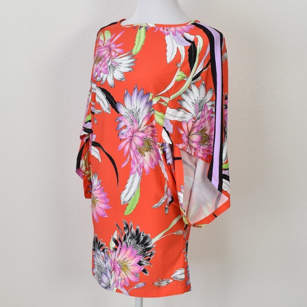 Trina Turk Shangri La Floral Tunic Swim Cover-Up - XS - Picture 4 of 9